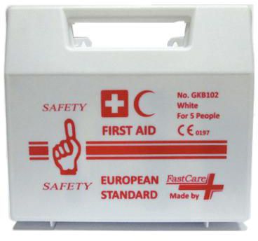 First Aid Kit (5-Person) | Compact Emergency Medical Kit for Small Teams & Personal Use