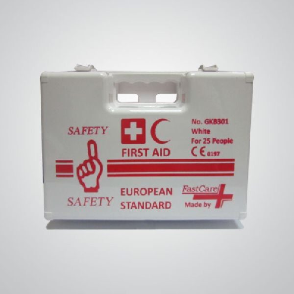 First Aid Kit (25-Person) | Mid-Size Emergency Medical Kit for Workplaces & Field Teams