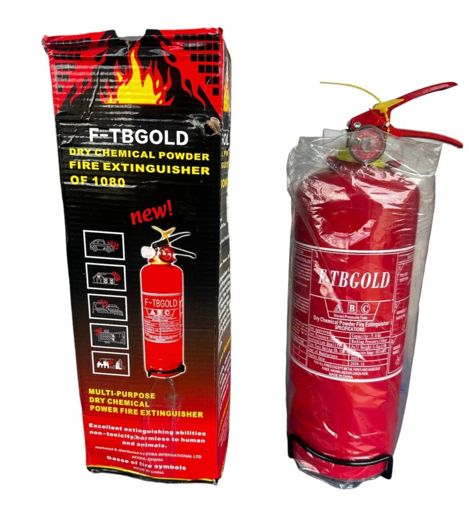 Fire Extinguisher 2kg | Compact ABC Dry Powder Extinguisher for Homes, Offices & Vehicles