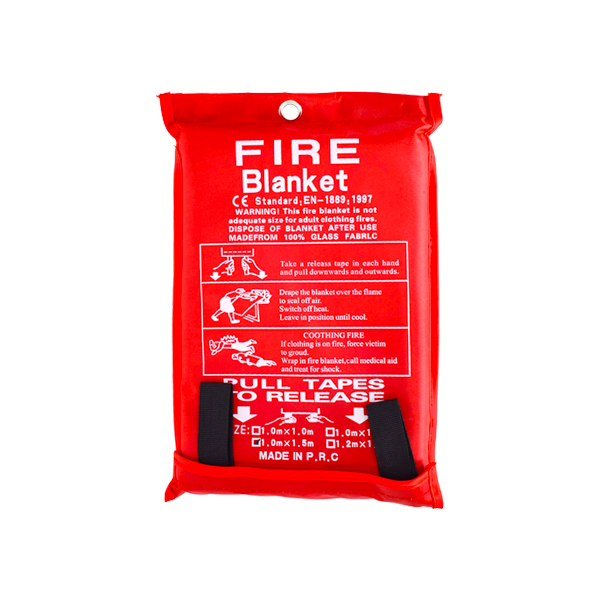 Fire Blanket | Emergency Flame-Resistant Blanket for Kitchen, Office & Industrial Fire Suppression