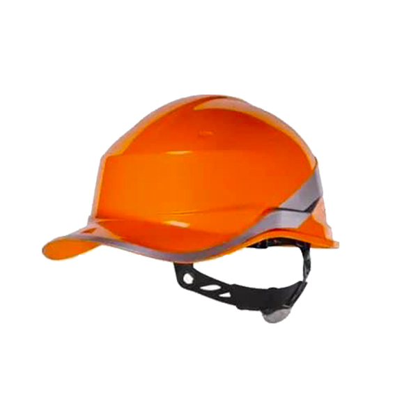 Delta Plus Safety Helmet – Half Brim | Lightweight Industrial Hard Hat with Impact Protection