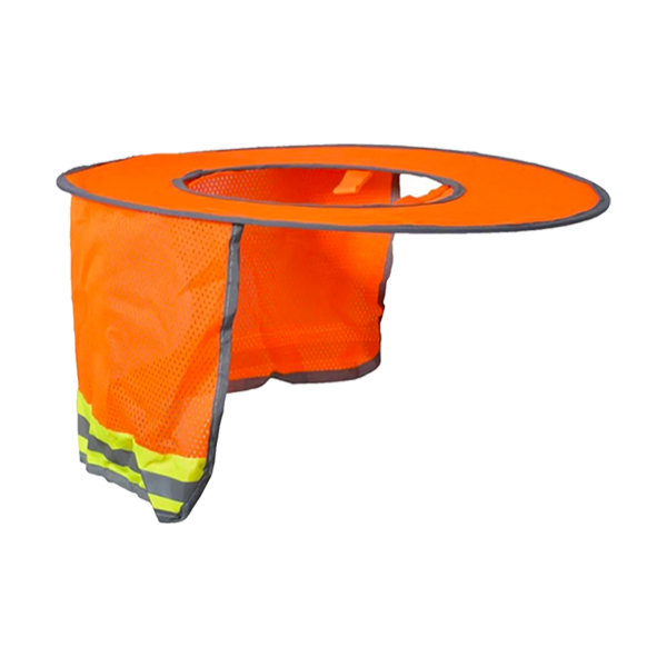 Helmet Sun Shield | UV-Resistant Neck & Face Cover for Outdoor Safety Helmets