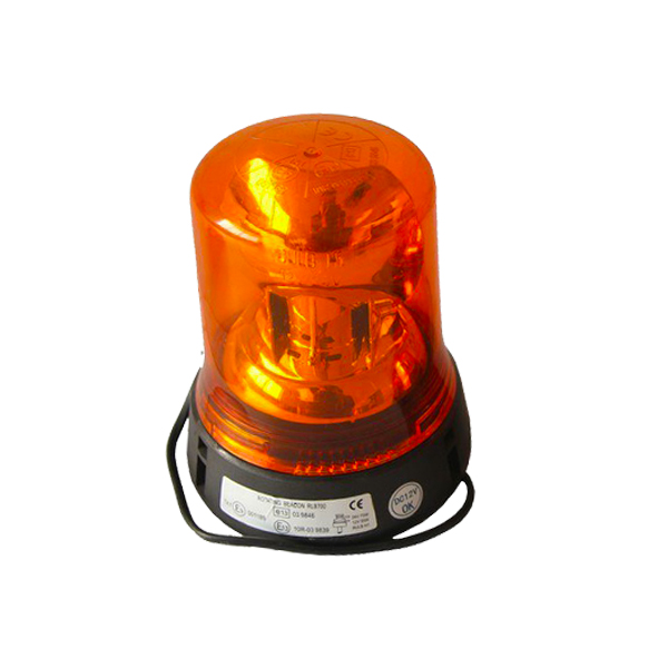 Amber Warning Light 24V (BIG) | Heavy-Duty Flashing Beacon for Industrial Vehicles & Equipment