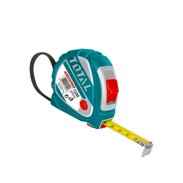 Measuring Tape 10m – Total | Durable, Easy-Read Metric Tape for Precision Measuring