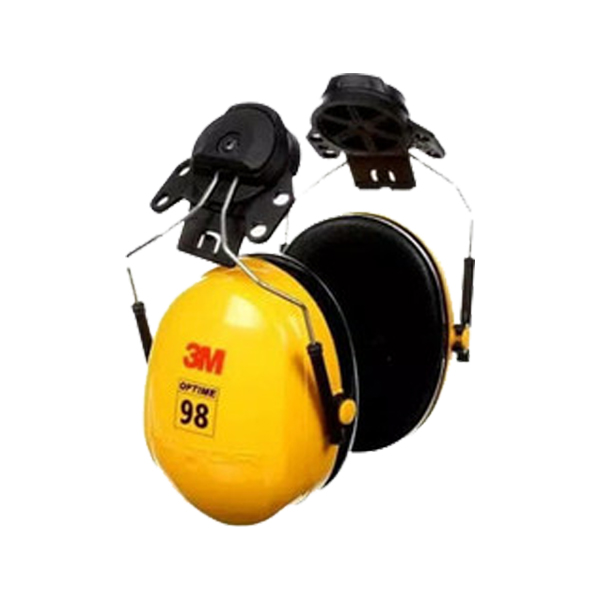Detachable Helmet Ear Muffs | Clip-On Hearing Protection for Hard Hats & Safety Helmets
