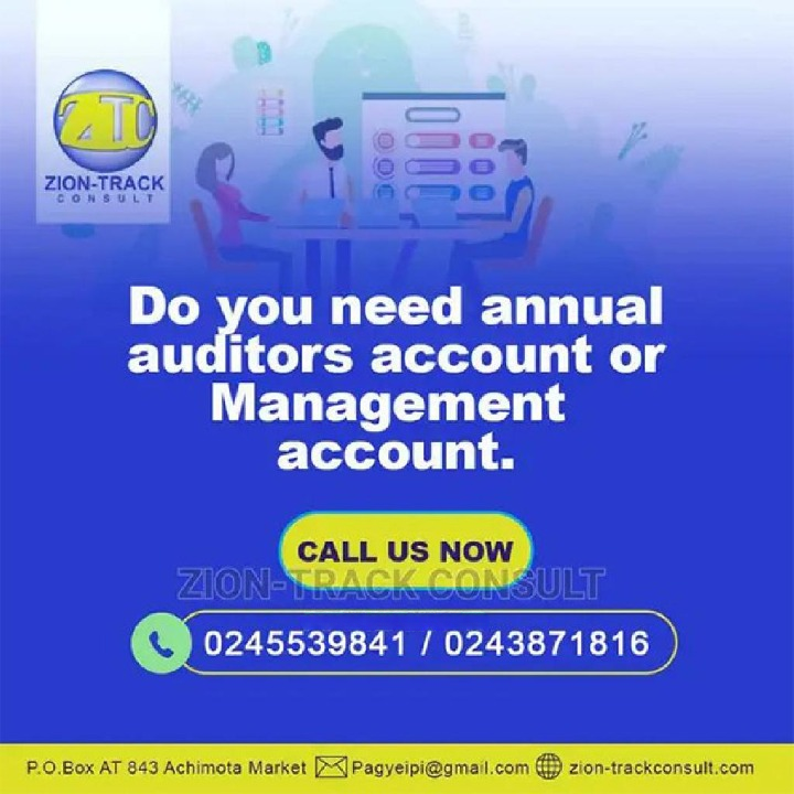 ZION-TRACK - Annual Audit Account
